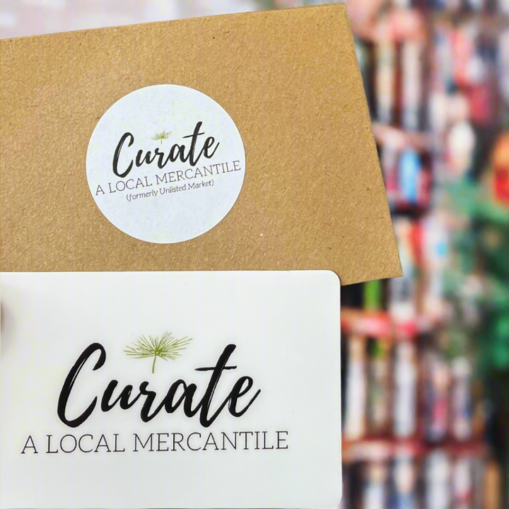 Curate Mercantile Gift Card Makes a Great Gift!