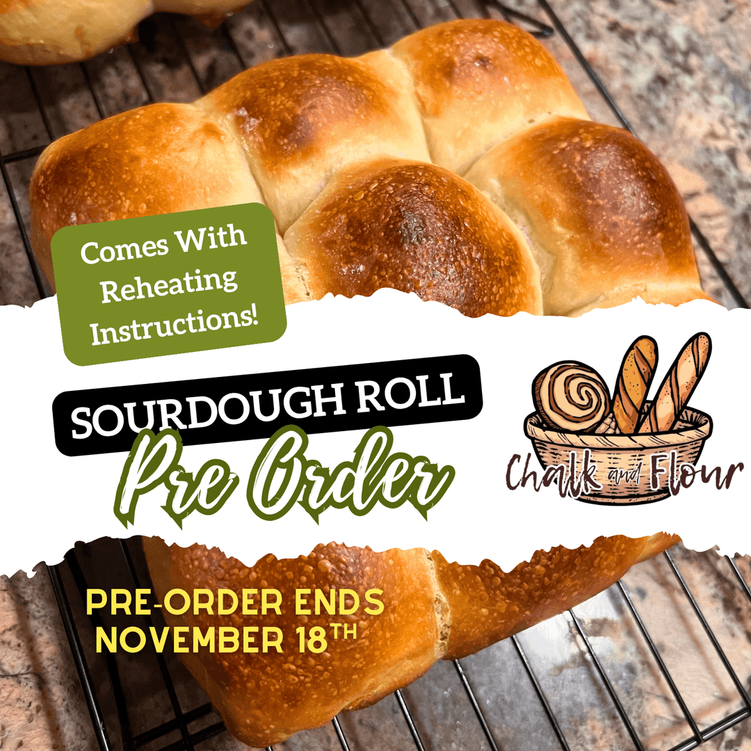 Locally Made Sourdough Rolls