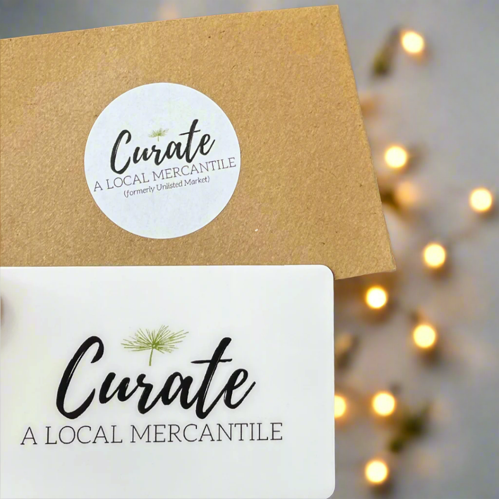 Curate Mercantile Gift Card is a Great Gift!