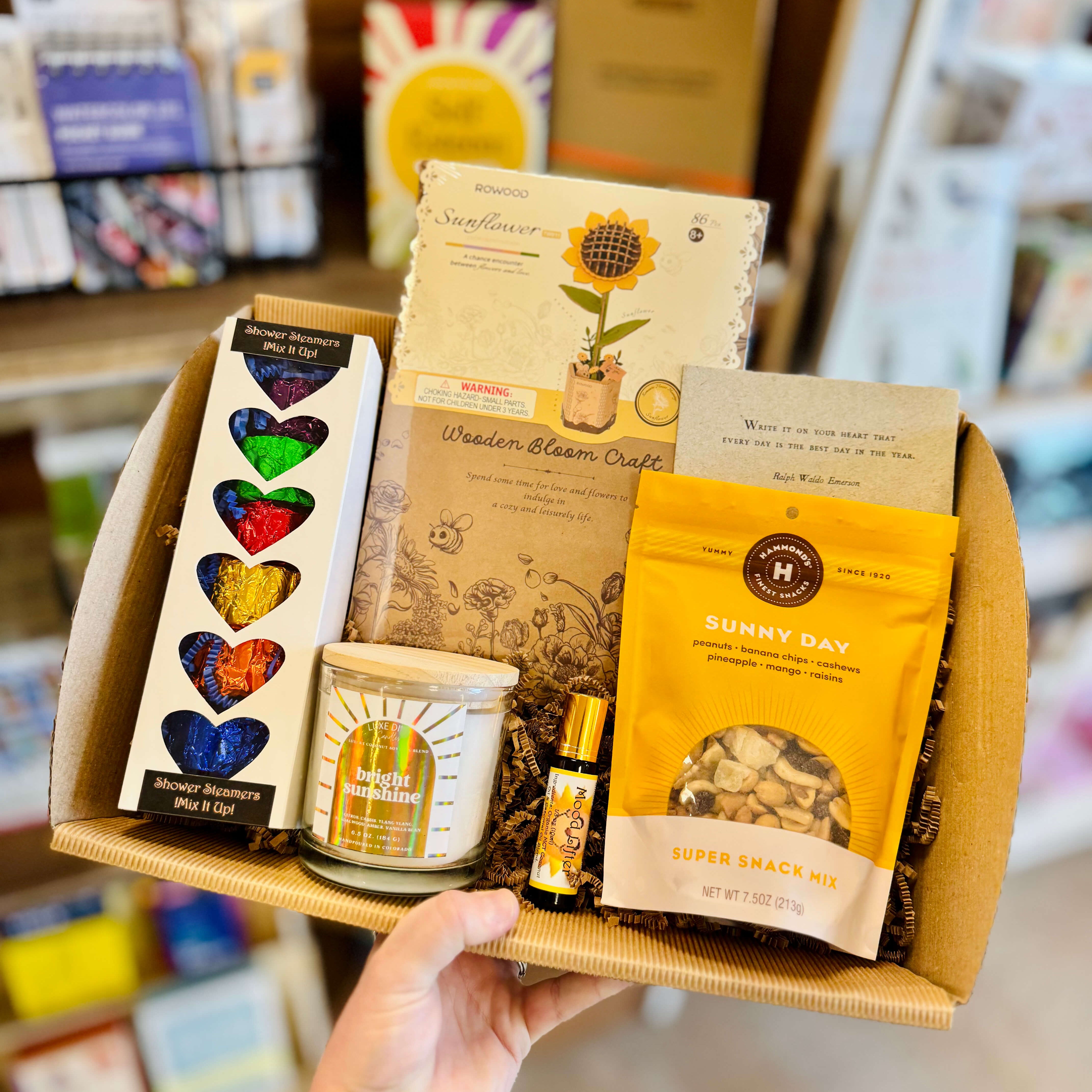 Hug In a Box wellness self care gift box
